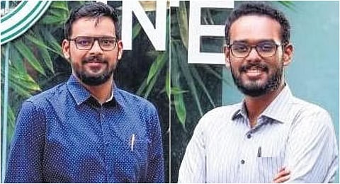 E T Yadu Narayanan Mooss and E T Krishnan Mooss. (Photo | Express)