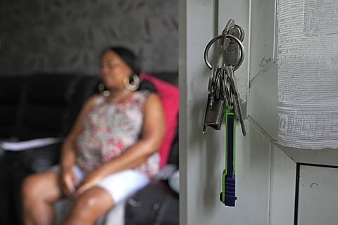 For Sadie James, the cost-of-living crisis in Britain just never seems to ease. (AP)