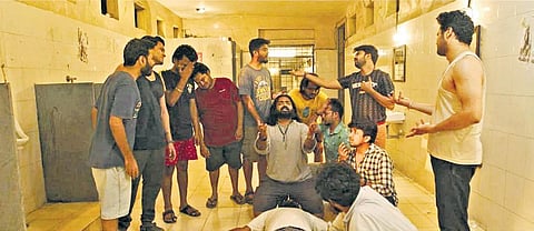 On the sets of Hostel Hudugaru Bekagiddare