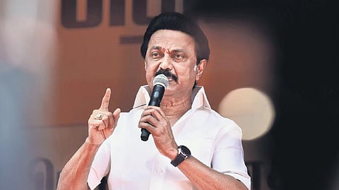 TN CM MK Stalin. 