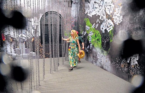 Stills from Kochi Biennale. (File photo)