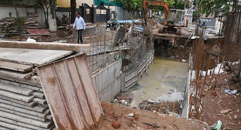 SNDP works underway in Padma Colony, Nallakunta | Vinay Madapu , EPS