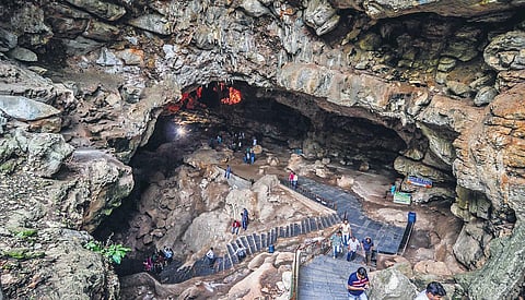Borra caves