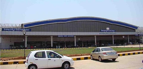 Image of Vizag Airport used for representational purpose. (File Photo | EPS)