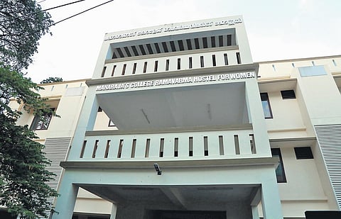 Maharaja’s College Ramavarma Hostel for Women. (Photo | T P Sooraj)