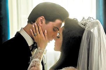 A still from the movie 'Priscilla' starring Jacob Elordi and Cailee Spaeny.