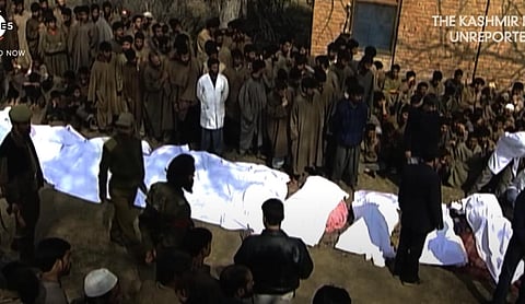 YouTube screengrab from the trailer of  Vivek Agnihotri’s docu-series 'The Kashmir Files Unreported'.