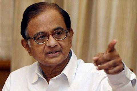 Senior Congress leader and former Finance Minister P. Chidambaram . (Photo | PTI)