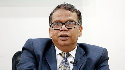 Retired IPS officer Loknath Behera. 