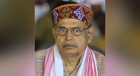 Veteran Rashtriya Swayamsevak Sangh (RSS) leader Madan Das Devi. (Photo | Twitter)