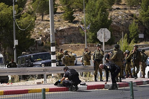 FILE - An image of the Israeli security forces in West Bank, used for representational purposes only. (Photo | AP)