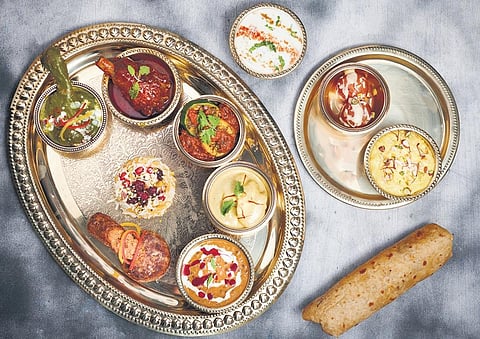 The fragrance of masalas being sautéed leads us to the restaurant, Mynt. The menu contained delicacies, using ingredients carefully sourced to bring the magic of Mughals.