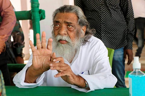 Jharkhand Mukti Morcha president Shibu Soren (Photo | PTI)