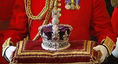 FILE - Acquired in 1849 in the annexation of Punjab to British India, the Koh-i-Noor now forms part of the Crown Jewels. (Photo | AFP)