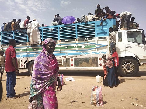 A raging conflict in Sudan has driven more than 3.1 million people from their homes, the UN said on July 21, amid concerns that the country is sliding into a “full-scale civil war.” (AP)