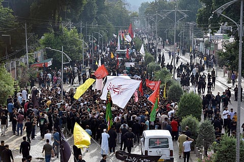 IN PHOTOS | Srinagar holds Muharram processions after three decades on the traditional route