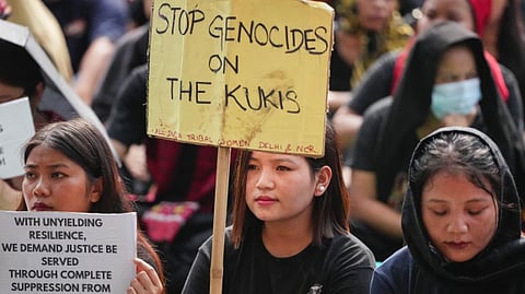 There is speculation that the Meitei community plans to cross the buffer zone for the 'Ching Kaba' (annual mountain climbing cultural event) at Thangting or Thangjing Hills in April.(Representative Image )