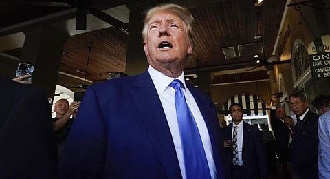 Former President Donald Trump. (Photo | AP)