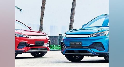 BYD's Atto 3 electric SUV.