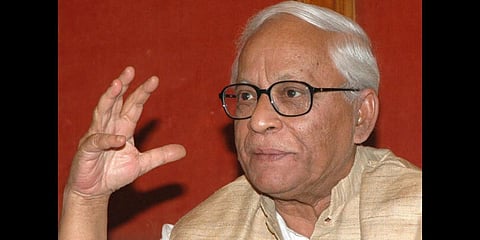 Former West Bengal CM Buddhadeb Bhattacharjee. (Photo|PTI)