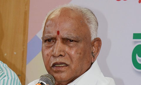 Representational image of B S Yediyurappa. (EPS file photo)
