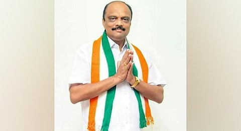Dakshina Kannada District Congress Committee (DCC) president K Harish Kumar . (Photo | Twitter, @MLCHarishKumar)