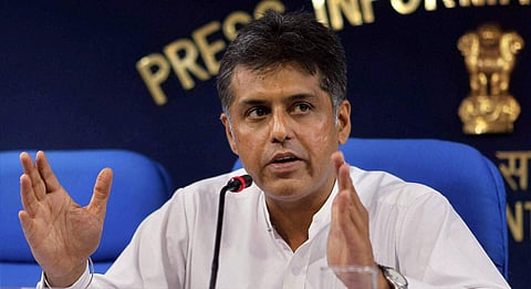 Congress MP Manish Tewari. (Photo| PTI)