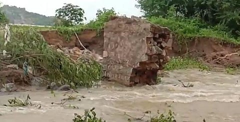 Bhadrakali tank. (Photo | Express)
