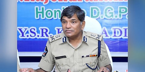 DGP Kasireddy Rajendranath Reddy. (Photo | Express)
