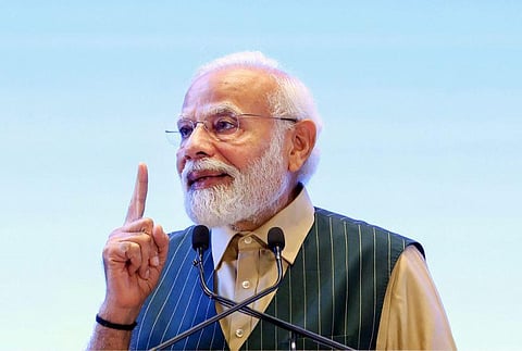 FILE - An image of Prime Minister Narendra Modi, used for representative purposes only. (Photo | PTI)