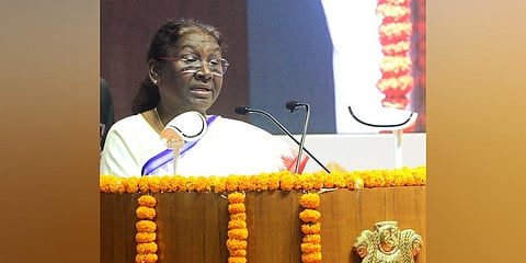 Representational image of President Droupadi Murmu. (File photo | ANI)