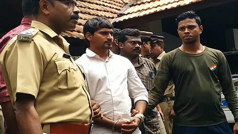 Sampathi Uma Prasad, was involved in three theft cases in Thiruvananthapuram last month.