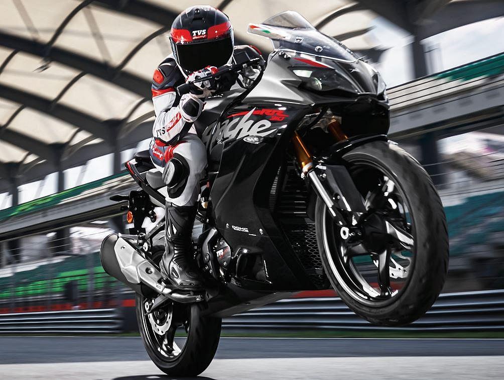 TVS Apache RR 310 maintains average speed of 152 km/hr in 24-hour trial