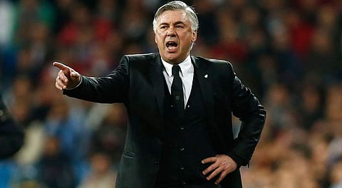 Real Madrid manager Carlo Ancelotti.(File Photo | AP)