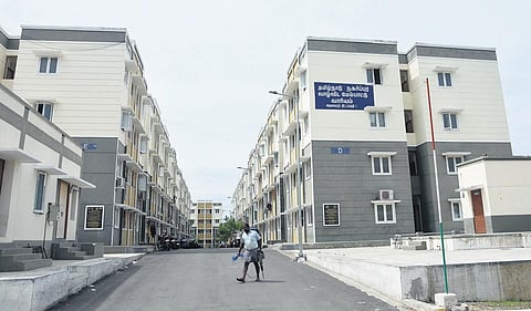 Now, 268 houses are occupied in the first phase that extends from blocks A to H, all by residents, of whom most are first time home-owners | Ashwin Prasath