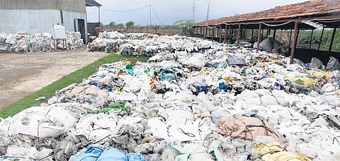 Municipality has established 14 plastic collection centres in nine wards. (Photo | Express)