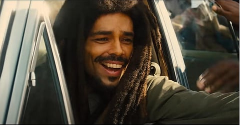 Youtube screengrab from the teaser of Bob Marley:One Love.