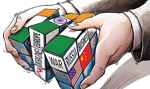 Foreign policy in a world between orders