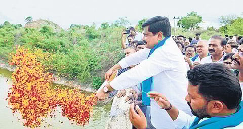 KLIS water to be pumped into SRSP in Telangana on July 7