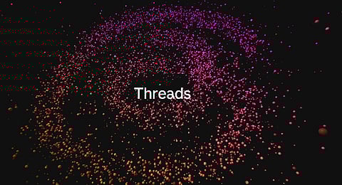 A screengrab of Threads webpage.