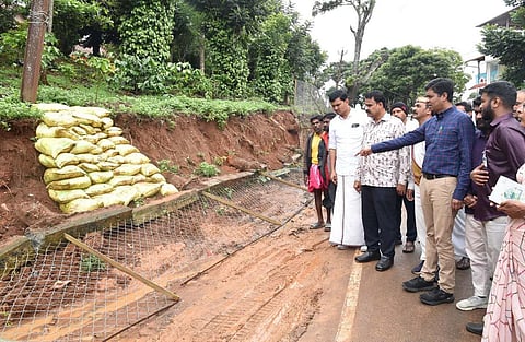 Minister for Housing and Urban Development S Muthusamy reviewed the situation on Thursday.