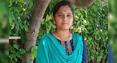 S. Preethi who died fighting off mobile snatchers. (Photo | Special arrangement)