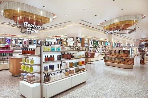 Reliance Retail's first flagship beauty store 'Tira' at Jio World Drive in Bandra Kurla Complex, Mumbai. (File Photo)