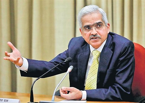 RBI governor Shaktikanta Das is engaged in a tough and seemingly endless round of chess against inflation (File Photo | EPS)