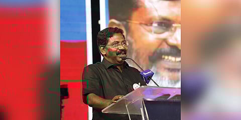 VCK MLA Sinthanai Selvan. (Photo | Facebook)