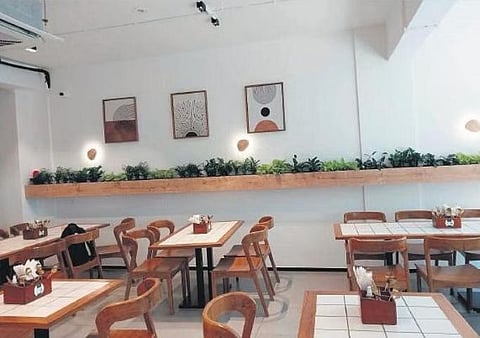 Hummus House is located at Road No 12, Banjara Hills in Hyderabad