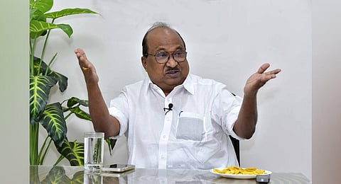 Prof K V Thomas. (Photo | A Sanesh, EPS)