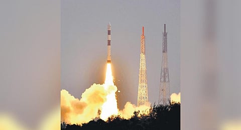 Launch was held at SDSC |  ISRO-Twitter