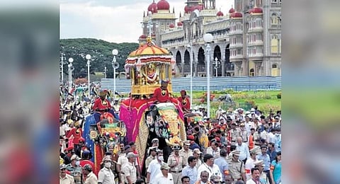 Jamboo Savari will be held on October 24 on Vijayadashami day | file