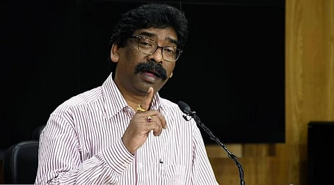 FILE -  An image of Jharkhand Chief Minister Hemant Soren, used for representational purposes only. (Photo | ANI)